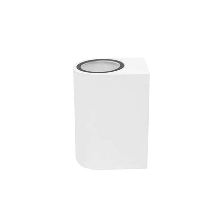 LUM P/2 LAMP GU10 (10W MAX) CILINDRICO BLANCO (NO INCLUYE LAMPARA) IP54 ILUMILEDS
