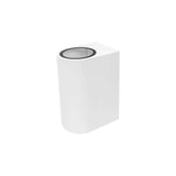 LUM P/2 LAMP GU10 (10W MAX) CILINDRICO BLANCO (NO INCLUYE LAMPARA) IP54 ILUMILEDS