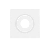 DIFUSOR CUADRADO BLANCO P/LAMP TIPO MR11 (COMPATIBLE CON BOTE INTEFRAL DE 8.5 CM) CON CONECTOR