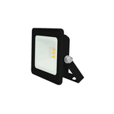 REFLECTOR LED RECTANGULAR PLANO SOBREPONER DIRIGIBLE 10W 120 NEGRO CRISTAL TEMPLADO BLANCO 100-240V IP65 ILUMILEDS