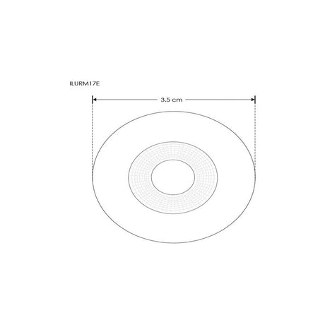 DOWNLIGHT LED 3W BCALIDO 85-265V ILUMILEDS