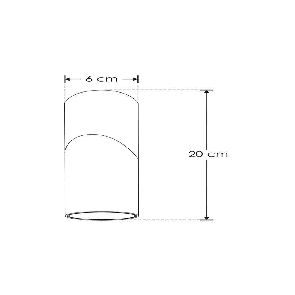 LUMINARIO P/GU10 LED REDONDO SOBREPONER DIRIGIBLE NEGRO IP20 S/LAMP ILUMILEDS
