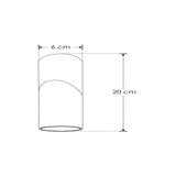 LUMINARIO P/GU10 LED REDONDO SOBREPONER DIRIGIBLE NEGRO IP20 S/LAMP ILUMILEDS