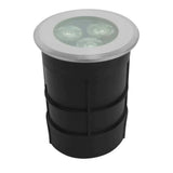 LUMINARIA SUBACUATICA LED DE EMPOTRAR 9W 24V RGB 3 EN 1  IP68