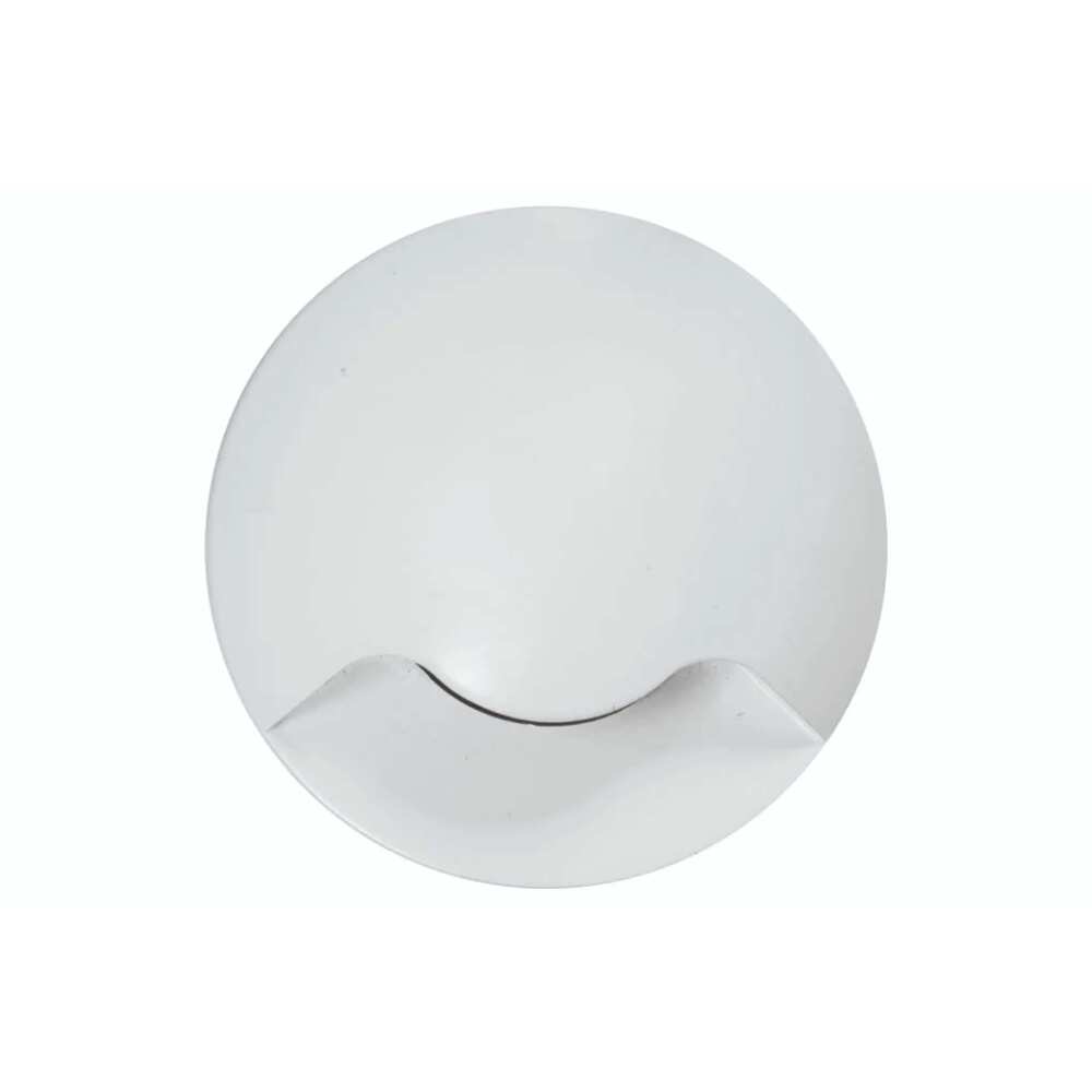 LUMINARIO DE PARED EMPOTRAR REDONDO LED BLANCO 2.5W BLANCO CALIDO 1 SALIDA 85-265V  IP20 ILUMILEDS