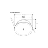 LUM. TECHO LED BCALIDO 2.5 85-265V