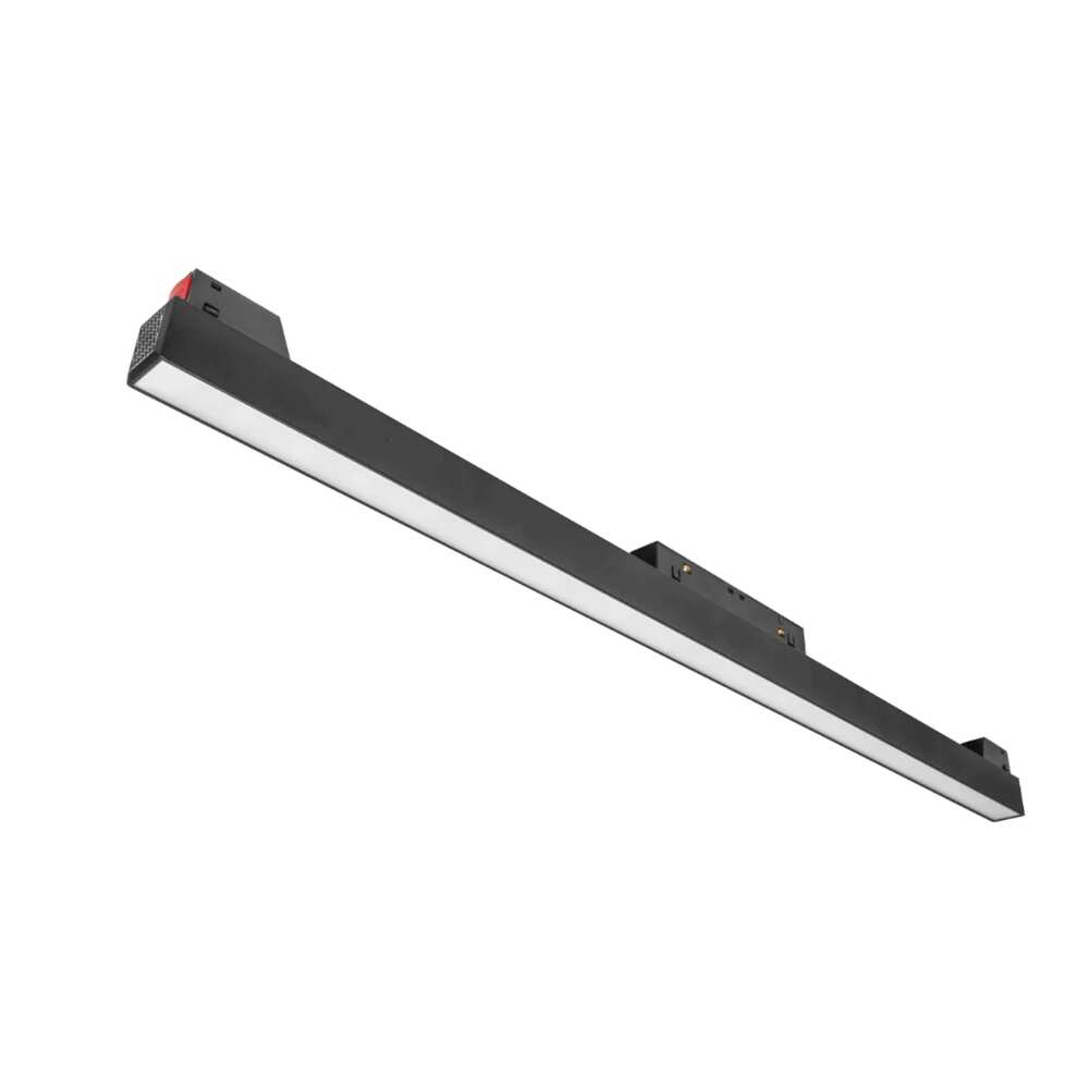 LUM P/RIEL MAGNETICO LED NEGRO TIPO FLOOD 20W BC 120G 48V IP20 ILUMILEDS