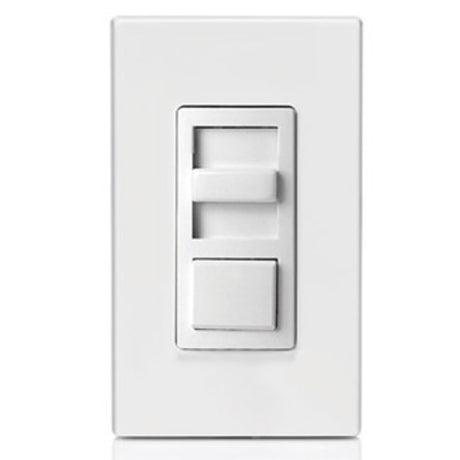 DIMMER UNIVERSAL LED 150W3 VIAS 120V. S/ PLACA C/CARATULAS BLANCO LEVITON IPL06-10Z