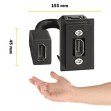 CONECTOR HDMI PRECONECTADO 1 MOD. LIVING NOW