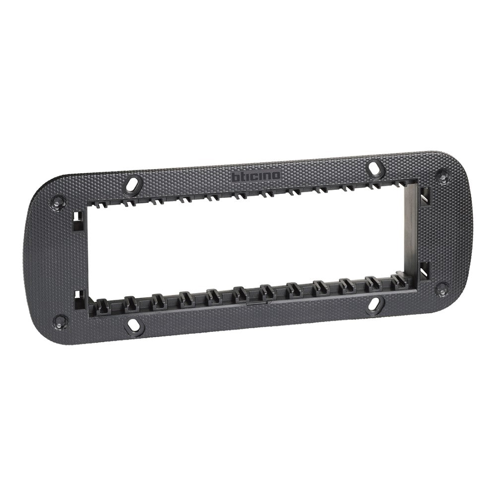 SOPORTE 6 MODULOS INCLUYE TORNILLOS DE 45 MM