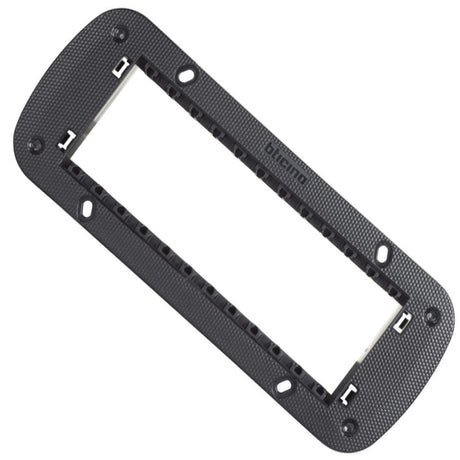 SOPORTE 6 MODULOS INCLUYE TORNILLOS DE 45 MM