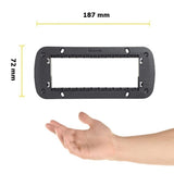 SOPORTE 6 MODULOS INCLUYE TORNILLOS DE 45 MM