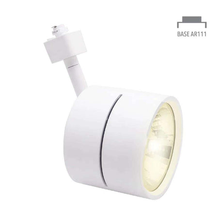 KIT DE 2 PIEZAS DE LÁMPARA DE INTERIOR TECNOLITE AVOIR SPOT PARA RIEL BASE G53 BLANCO