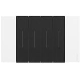 PLACA COLOR BLANCO 4 MOD LIVING NOW