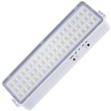 KIT DE 2 LAMPARAS DE EMERGENCIA DE 90 LEDS 7.2W  44cm x 7cm x 42cm COLOR BLANCO TECNOLITE