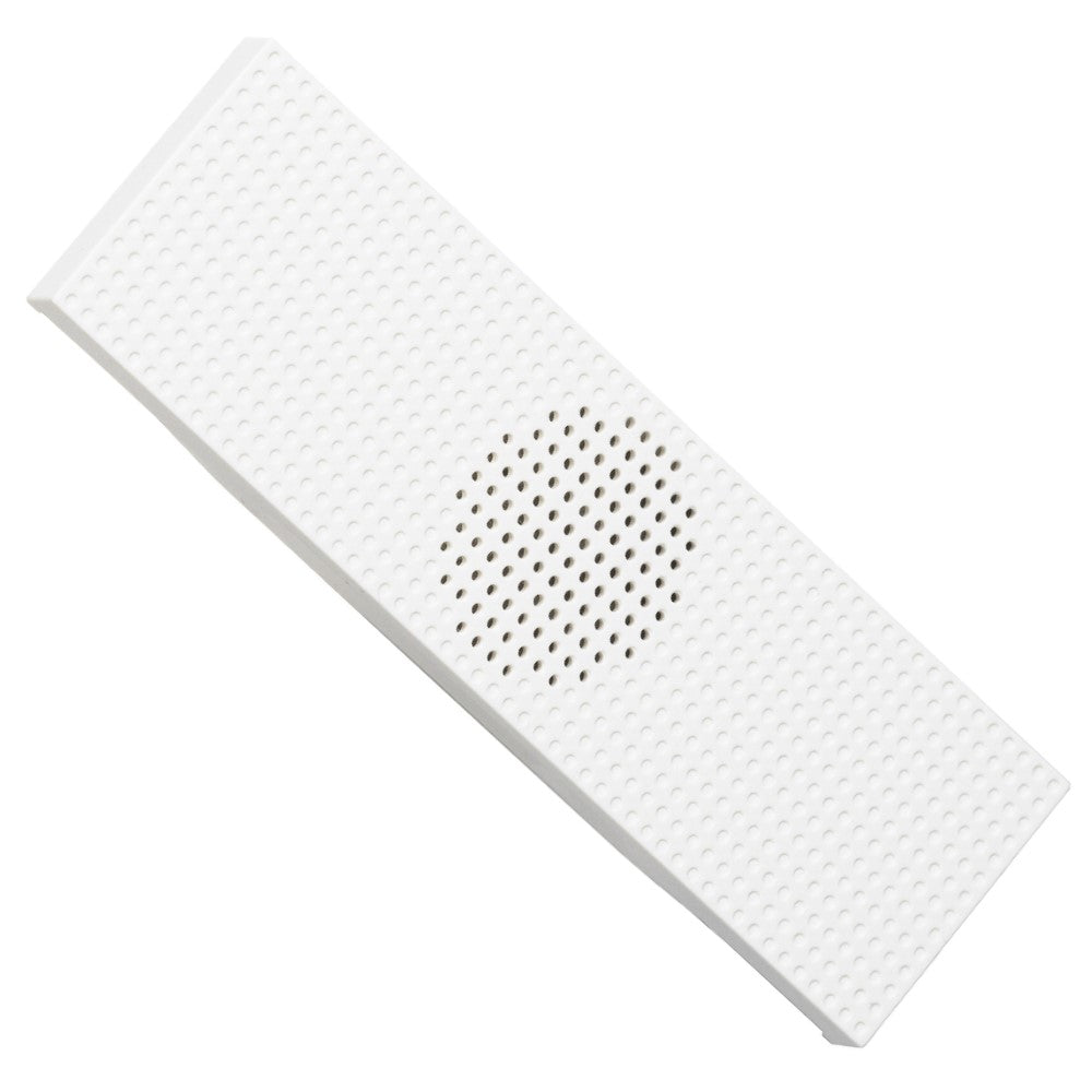 CUBRETECLA ZUMBADOR 1 MODULO COLOR BLANCO MCA LIVING NOW