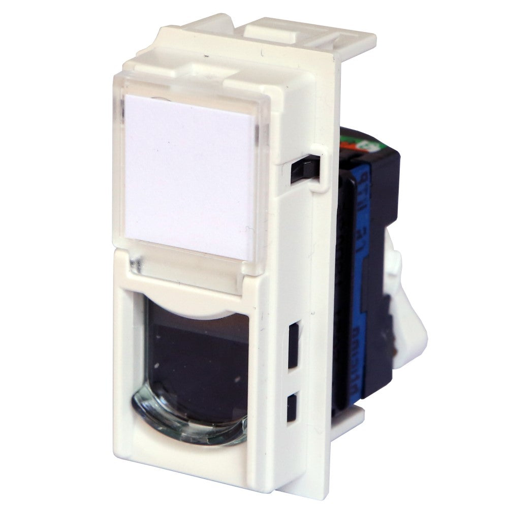 CONECTOR RJ45 UTP TOOLLESS CAT. 6 BLANCO 1 MOD.