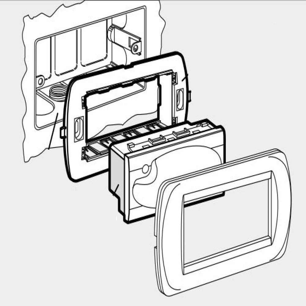 LAMPARA DE EMERGENCIA 3 HORAS AUTONOMIA 6 MOD. 127V. L4386/3/127