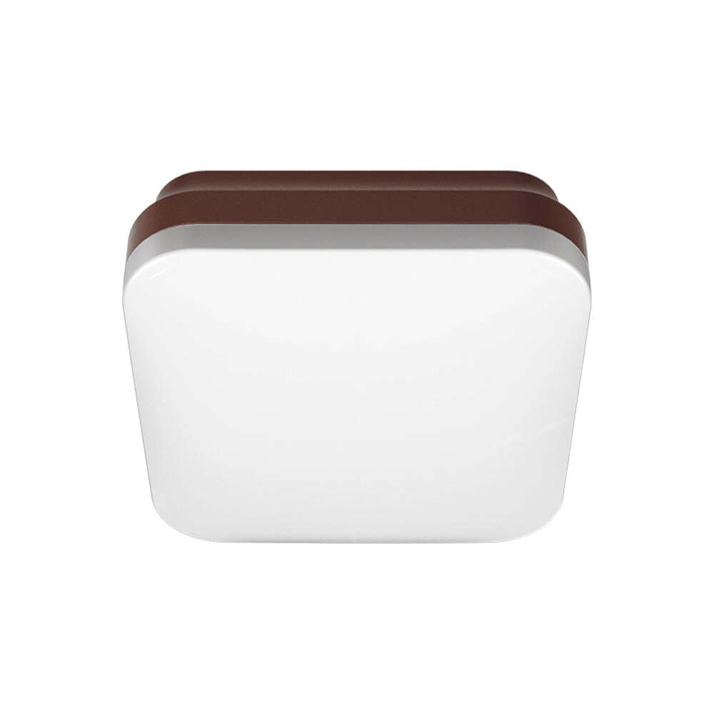 LUMINARIO LED SOBREPONER CL SQ 200 14W/100-240V. CHOCOLATE 6000K LUZ DE DIA ELECTROMAG