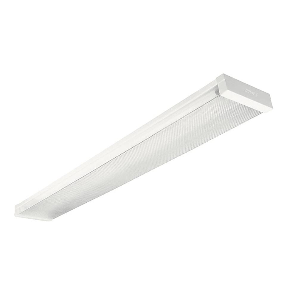 GABINETE INDUSTRIAL METALICO TRACK LED 2X18W/100-240V. PANTALLA TEXT. 6000K LUZ DE DIA ELECTROMAG