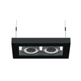 LUMINARIO ALPHA SUSPENDIDO II LED NEGRO *** NO INCLUYE LAMPARA *** ELECTROMAG