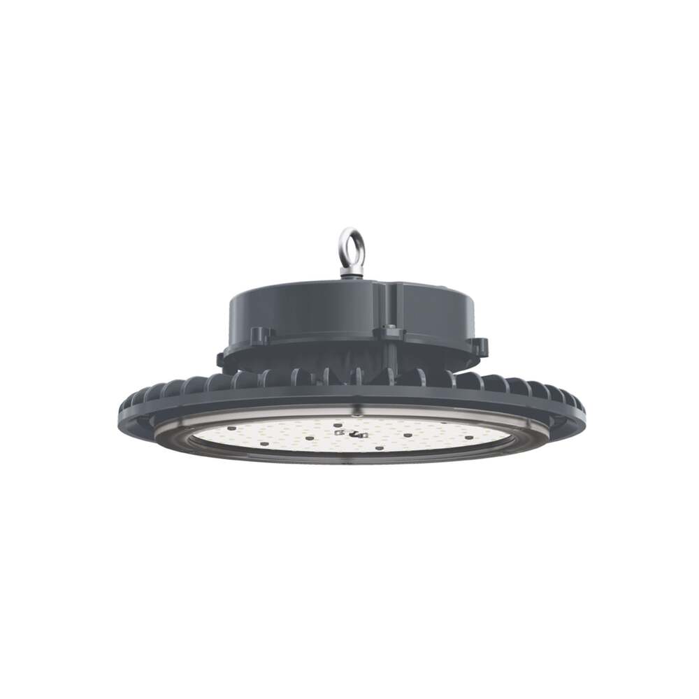 LUMINARIO LED INDUSTRIAL HIGHBAY STD 150W/100-305V. TRANSPARENTE 6000K LUZ DE DIA ELECTROMAG