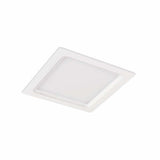 LUMINARIO LED DOWNLIGHT LUNA FLAT SQ 13 STD 13W/100-305V. BLANCO 3000K LUZ CALIDA ELECTROMAG
