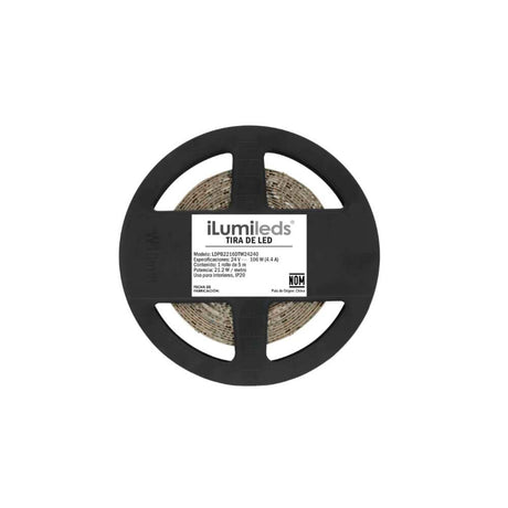 TIRA EXTRAPLANA LED 2216 240 LEDS POR METRO ATENUACION PWM 1800-3500K 21.2W POR METRO 120 CON AUTOADHESIVO 3M CRI90 DOBLE CARA 24V IP20 ILUMILEDS ***REQUIERE FUENTE TIPO CP O FP***