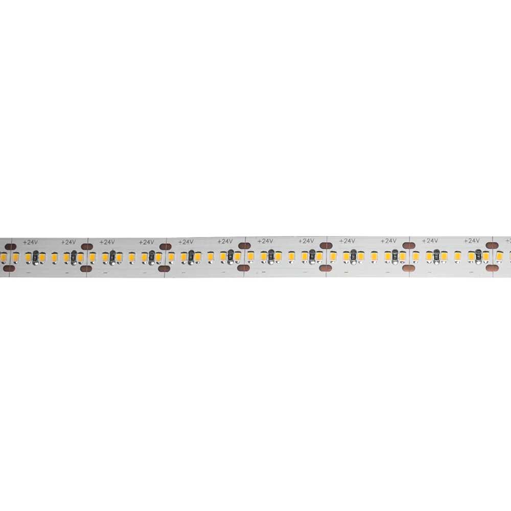 TIRA EXTRAPLANA LED 2216 BLANCO CALIDO 5M 300 LEDS POR METRO  24W POR METRO 120 CON AUTO ADHESIVO 3M CRI90 DOBLE CARA 24V IP20 ILUMILEDS ***REQUIERE FUENTE TIPO CP O FP***