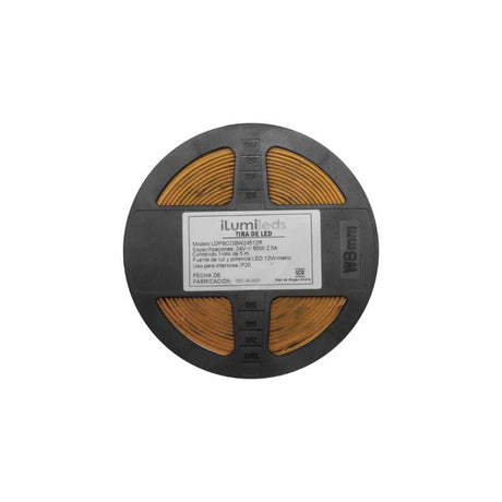 TIRA EXTRAPLANA LED 12W X MT 6000K 5M 512 LEDS X MT 120G IP20 ILUMILEDS