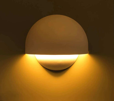 ARBOTANTE CIRCULAR BLANCO 10W 120 IP54 BLANCO CALIDO ILUMILEDS***HAE2025***