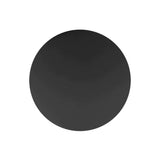 LUMINARIO DE PARED SOBREPONER REDONDO LED NEGRO 9W BLANCO CALIDO SALIDA TRASERA 100-240V IP65 ILUMILEDS