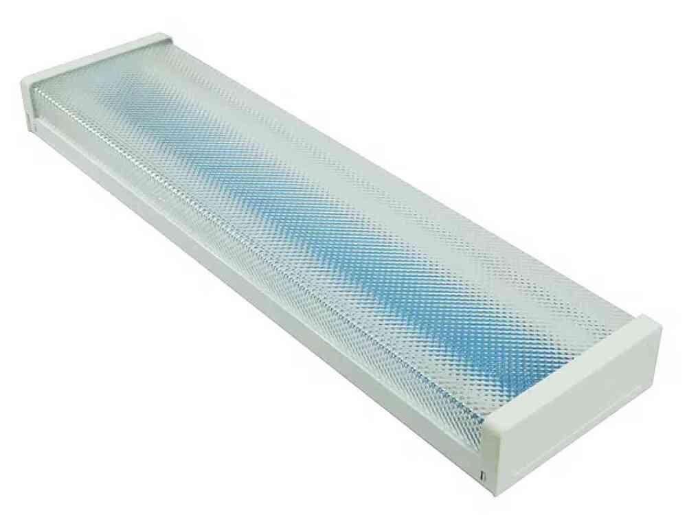 GABINETE DE LED MODELO DIAMANTE CON TUBOS 2X9W.