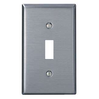 PLACA DE ACERO INOXIDABLE 430 P/INT. DE PALANCA 84001-000 LEVITON