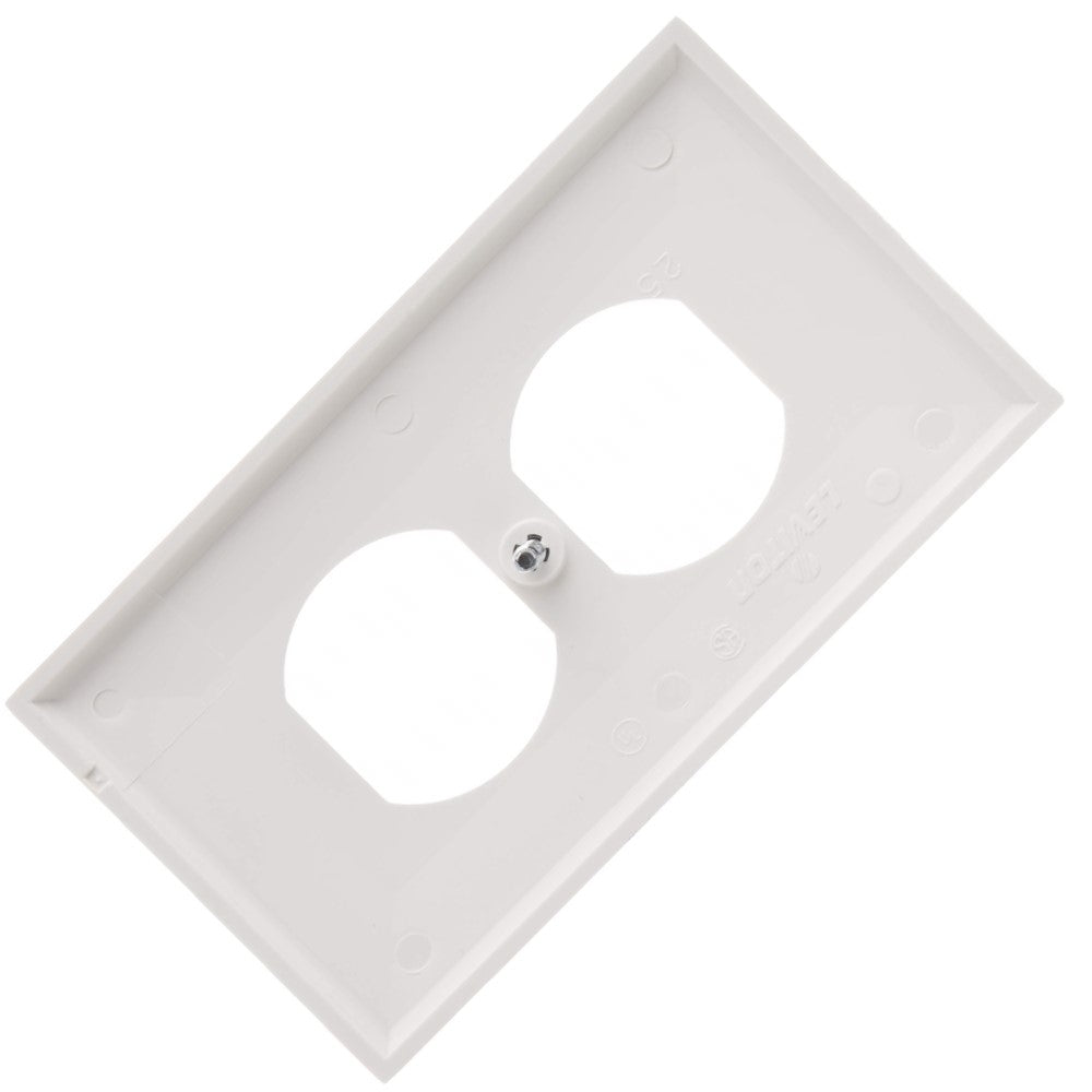 PLACA NYLON P/CONT. DUPLEX BLANCO 80703-00W LEVITON *** OFRECER SE-2132B ***