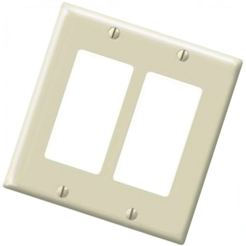 PLACA DECORA 2 UNIDADES MARFIL 80409-00I LEVITON