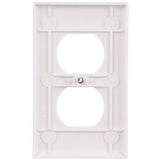 PLACA DUPLEX BLANCA TP8-W LEGRAND *** OFRECER 88003-000 ***