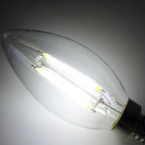 FOCO VELA LED 4W/127V. E12 6500K LUZ DE DIA