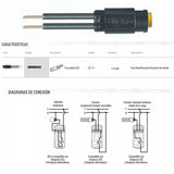 LED PILOTO AMBAR 127V. 1.5MA LN4742V127 LIVING Y LIGHT