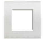 PLACA RECTANGULAR COLOR BLANCO 2 MOD. LNA4802BI LIVING Y LIGHT