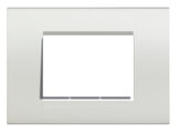 PLACA RECTANGULAR COLOR BLANCO 3 MOD. LNA4803BI LIVING Y LIGHT