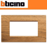 PLACA RECTANGULAR DE MADERA NOGAL 4 MOD. LNA4804LNC LIVING Y LIGHT