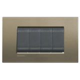 PLACA RECTANGULAR COLOR SQUARE 4 MOD. LNA4804SQ LIVING Y LIGHT