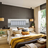 PLACA RECTANGULAR COLOR ACERO PULIDO 7 MOD. LNA4807ACS LIVING Y LIGHT