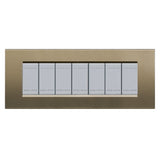 PLACA RECTANGULAR COLOR SQUARE 7 MOD. LNA4807SQ LIVING Y LIGHT