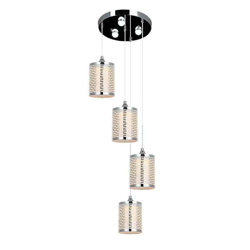 CANDIL COLGANTE CILINDROS 4 LUCES MCA LUZ VIC