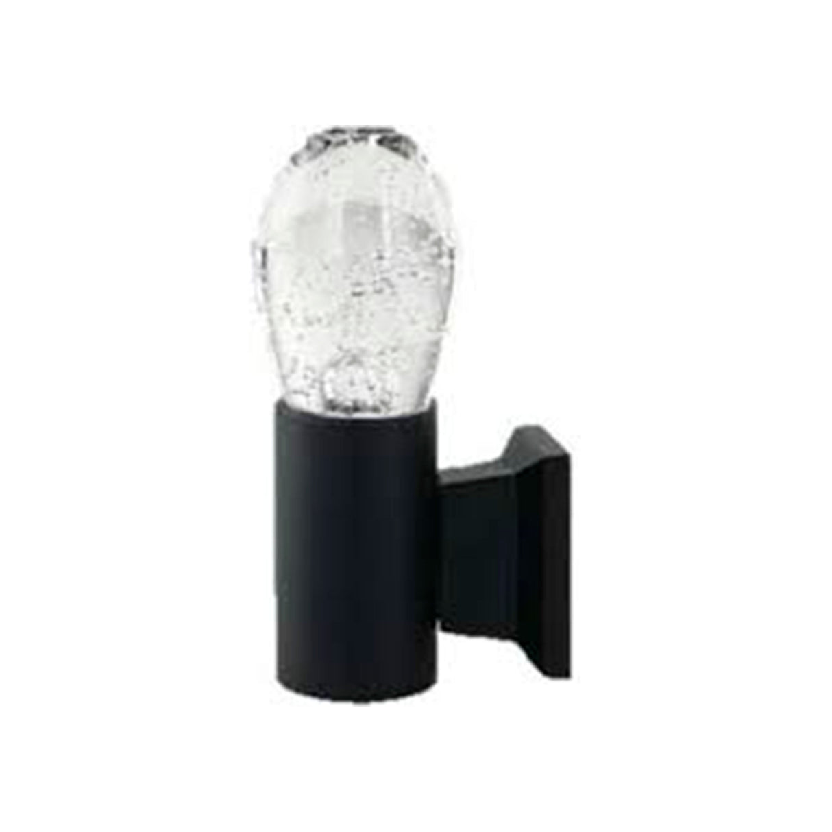 ARBOTANTE PARA EXTERIOR  1 LUZ LED 7W 6000K CON CRISTAL BURBUJA LUZ VIC