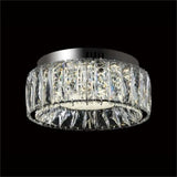 PLAFON DE CRISTAL CHICO LED 80W 3 CAMBIOS DE LUZ C/CONTROL