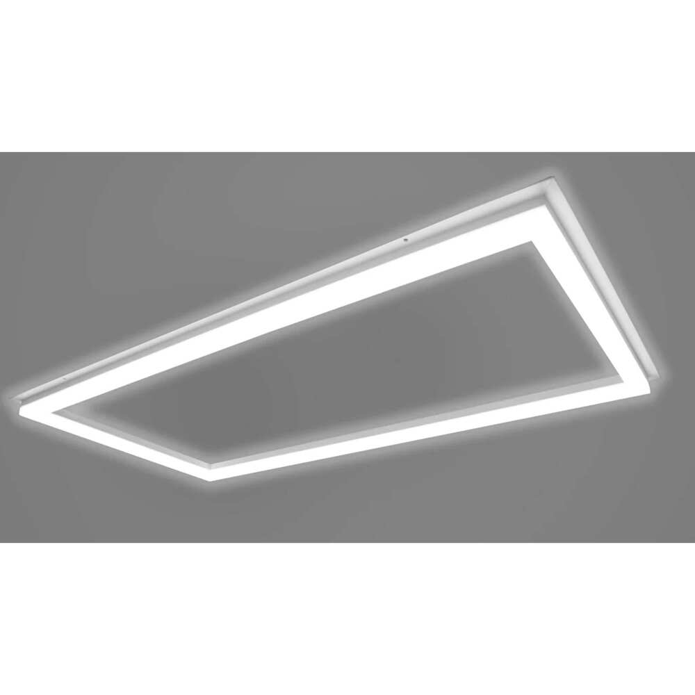 LUMINARIO TIPO MARCO EMPOTRAR/COLGAR LED BLANCO 48W BLANCO NEUTRO 120 COMPATIBLE C/PANEL PLAFON RETICULAR 85-265V IP20 ILUMILEDS