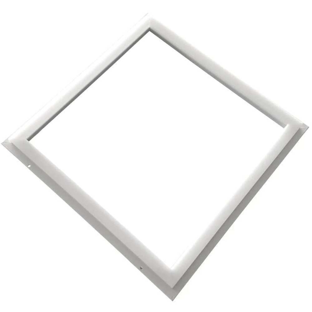 LUMINARIO TIPO MARCO EMPOTRAR/COLGAR LED BLANCO 6000 20W COMPATIBLE C/PANEL PLAFON RETICULAR 85-265V IP20 ILUMILEDS